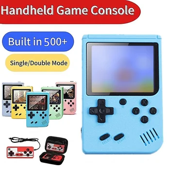 Eingebaute 500 klassische Spiele 5-Zoll-Arcade-Retro-Konsolenspielkonsole für Game Boy Emulator TV-Videospiel