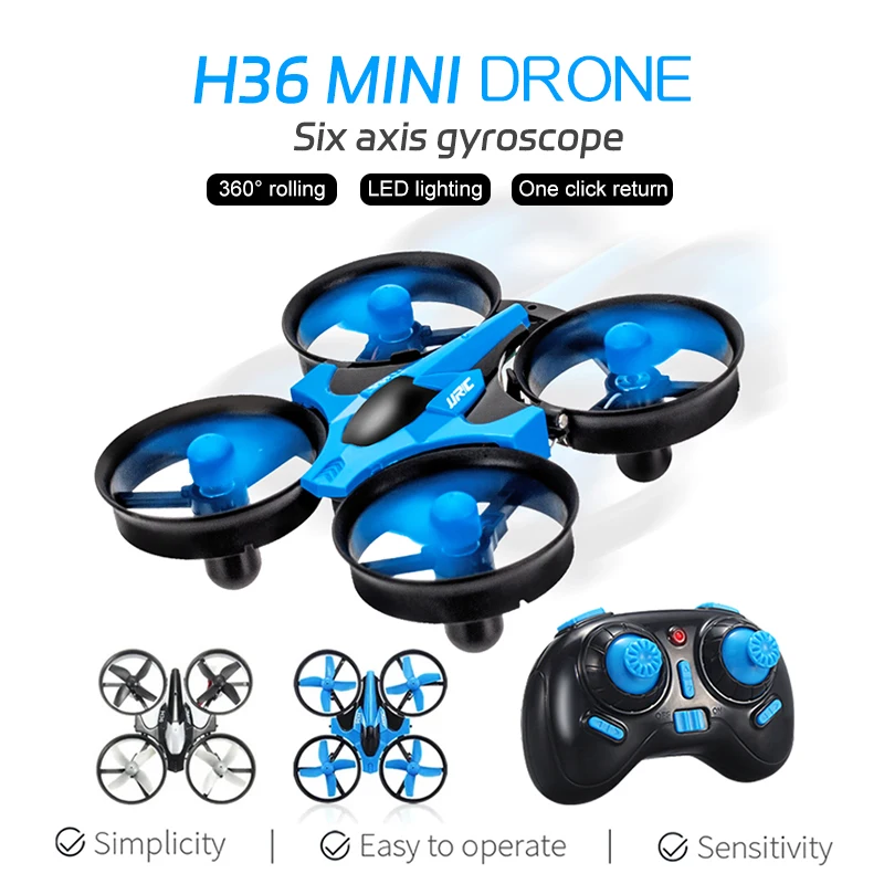 jjrc H36 Mini Drohne 3D Flip Headless Modus Drohnen Luftdruck – Bild 2