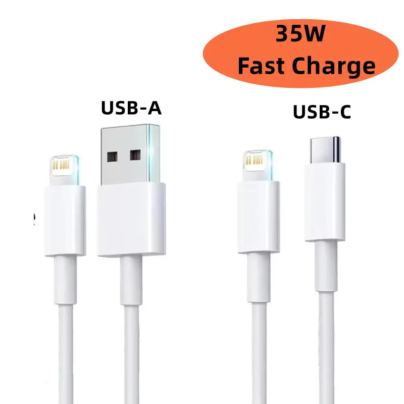 USB-C auf Lightning Kabel 35 W für iPhone, 0,2 bis 3 m