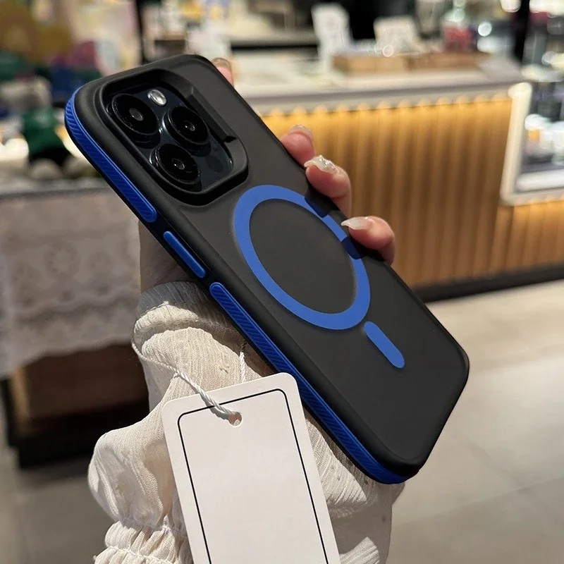 Luxus Matte Rüstung Telefon Fall Für iPhone 16 15 14 11 12 13 – Bild 3