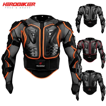 Motorradjacken Herren Ganzkörperpanzer Schutzjacken Motocross Enduro Racing Moto Schutzausrüstung Kleidung