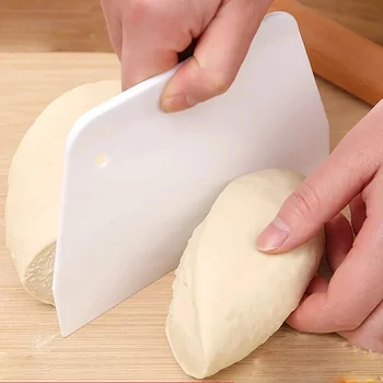 Mehrzweck-Teigschneider, Schüssel, Schaber für Brot, Teig, Fondant, Kuchen, Sahne, Spachtel, DIY