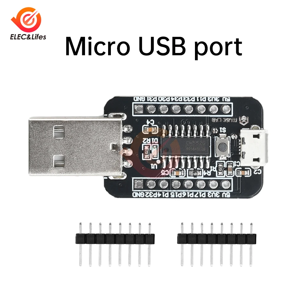 CH552G Minimales Systemboard mit verbessertem E8051-Kern, 24 – Bild 5