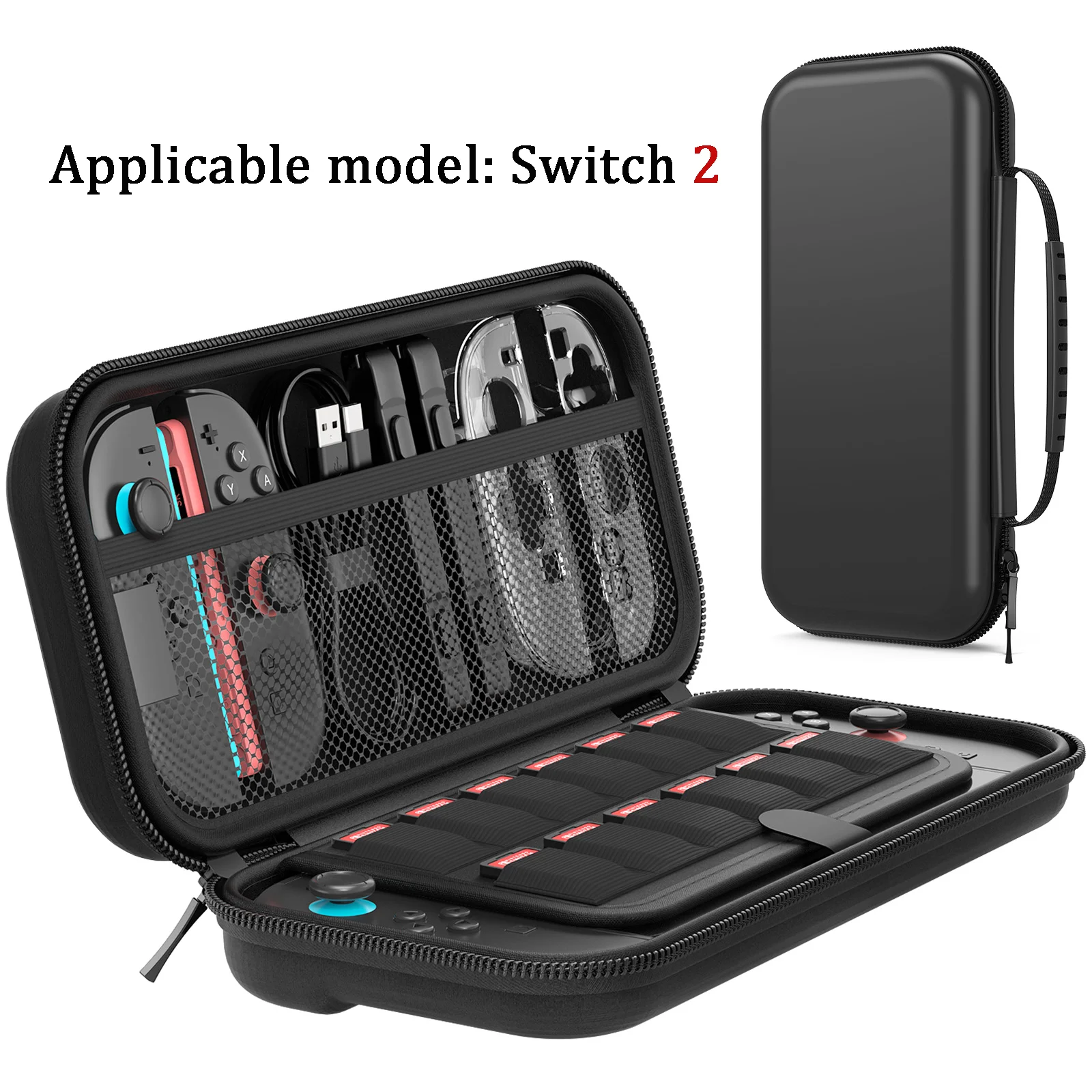 Für Switch 2-Koffer, tragbare Switch 2-Reisetasche, mit