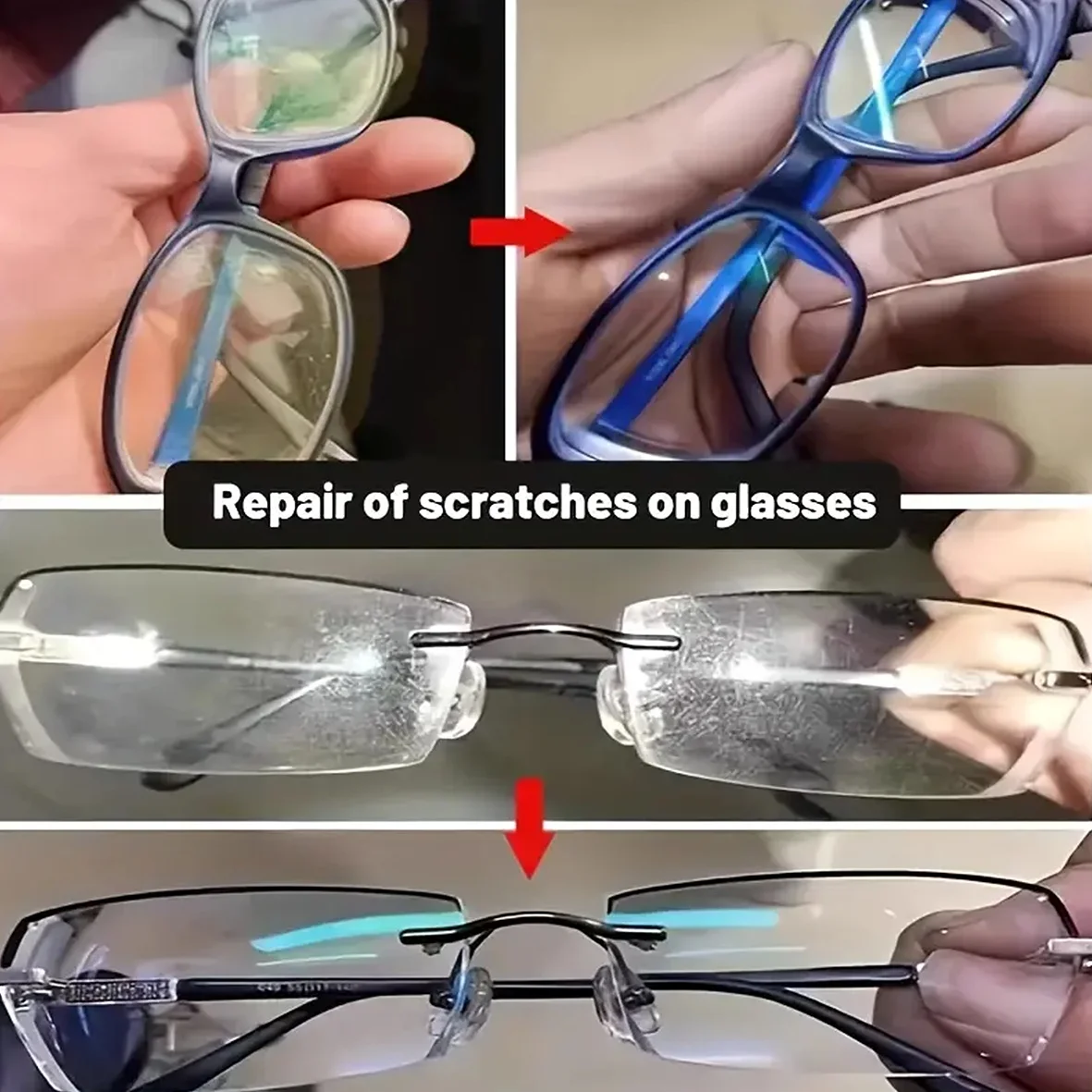 Mehrzweck-Reparaturset für Glas- und Linsenkratzer – Bild 4