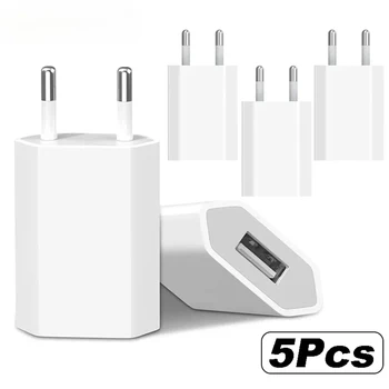 Universal 5V EU-Stecker USB Home Travel Handy-Ladegerät für Samsung Xiaomi Redmi Huawei Ladegerät Power Wall