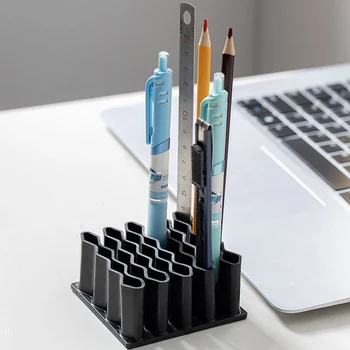 Salbenhalter, Desktop-Salbenständer aus Kunststoff, Kosmetik-Aufbewahrungsregal, Stifthalter