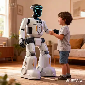 Yearoo Interaktiver Bionischer Roboter mit Gestensteuerung, Programmierbarer KI-Sensor, Singend und Tanzend