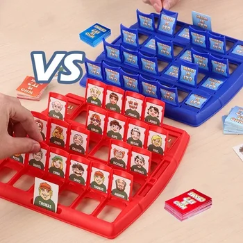 Ratet mal, wer ich bin, Brettspiel, Eltern-Kind-Interaktion, Spielzeug, logisches Denken, Kinderpuzzle, Ratet
