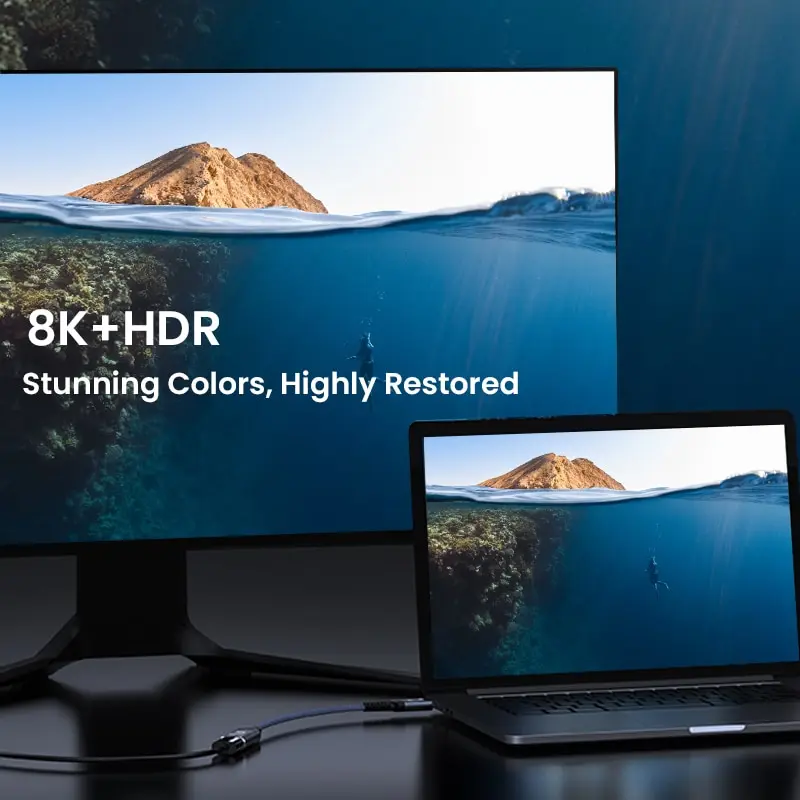 HDMI 2.1 8K Stecker auf Buchse Kabel HDMI Verlängerung – Bild 5