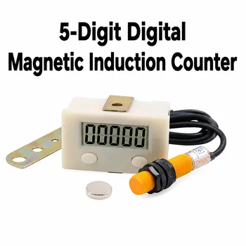 Elektronischer Digitaler 5-Display-Zähler, Näherungs-Industrie-Magnetsensor-Schalter, Stanzzähler