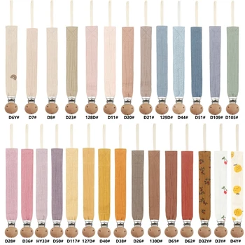 Baby Schnuller Clips Weiche Baumwolle Schnuller Kette Nippel Halterung Halter Für Brustwarzen Kleinkind
