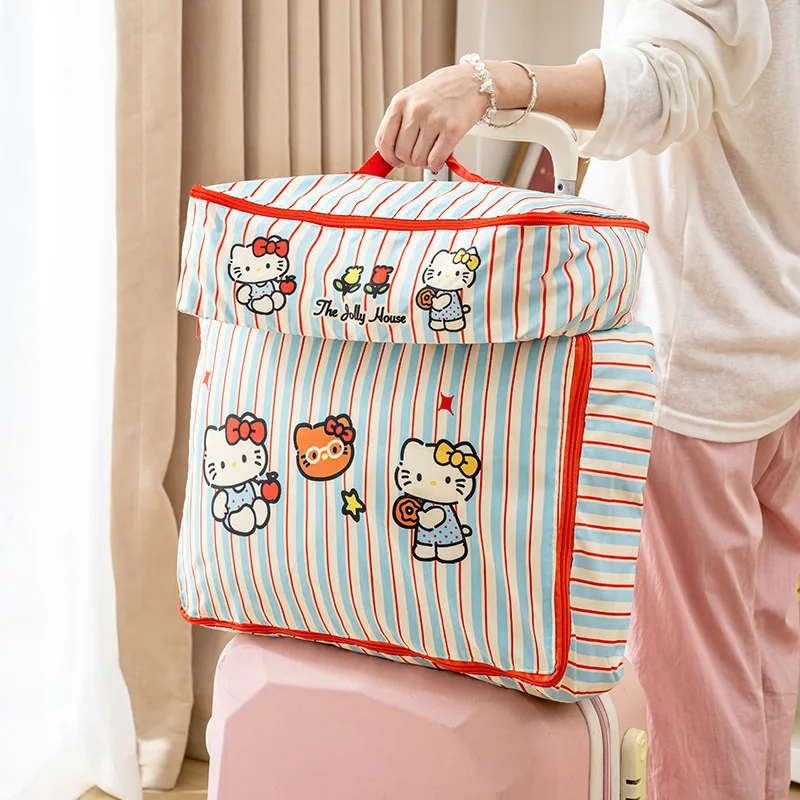 Hello Kitty Gestreifte Reise-Aufbewahrungstaschen – Bild 4