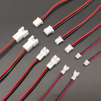 5/10 Paar Mini Micro JST 1,25 mm/PH 2,0 mm/XH 2,54 mm Rastermaß 2-poliger männlicher weiblicher Steckverbinder