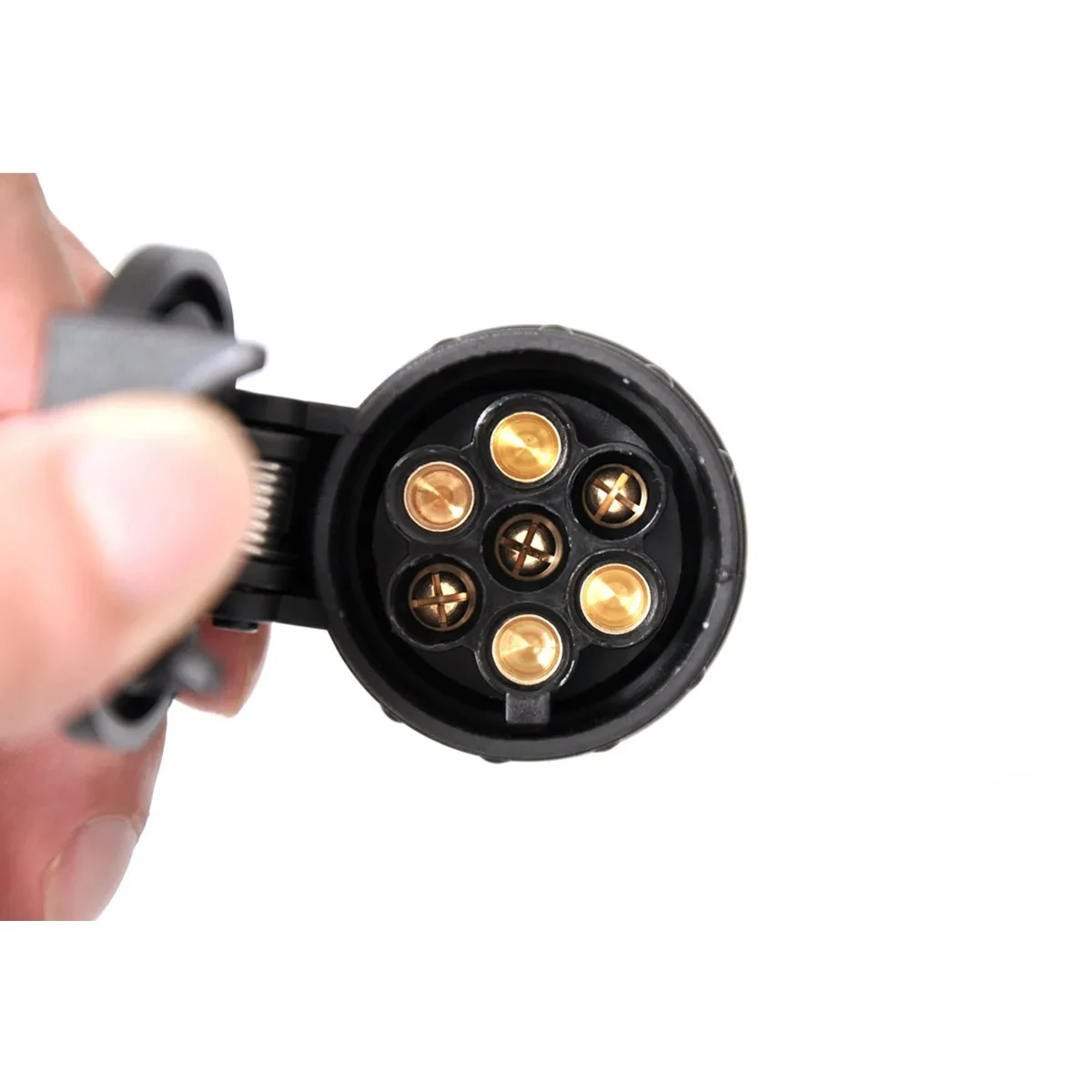 13 auf 7 Pin Steckeradapter, langlebiger Anhängerstecker, 12V – Bild 2