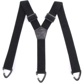 Robuste Arbeitshosenträger für Herren 3,8 cm Breit mit Kunststoff-Greifverschlüssen Verstellbare Elastische