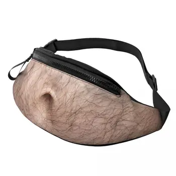 Bierfett-Bauch-Gürteltasche für Männer und Frauen, individuelle lustige Umhängetasche für Reisen, Wandern