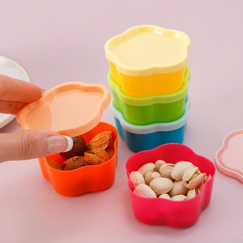 Mini Squeeze Flasche Lunch Box Kunststoff Würze Flasche Ketchup Salat Dressing Würze Tragbare (5 Stück)