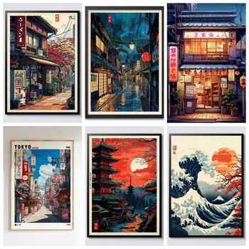 Puzzles für Erwachsene, moderne Puzzle-Spiele mit Stadtansichten von Tokio, lehrreiche Spiele (1000 Stück)