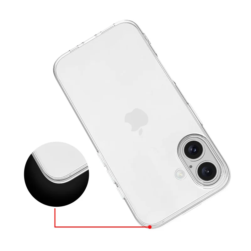 Ultradünne Silikon-weiche Handyhülle für iPhone 17 Pro Max – Bild 4
