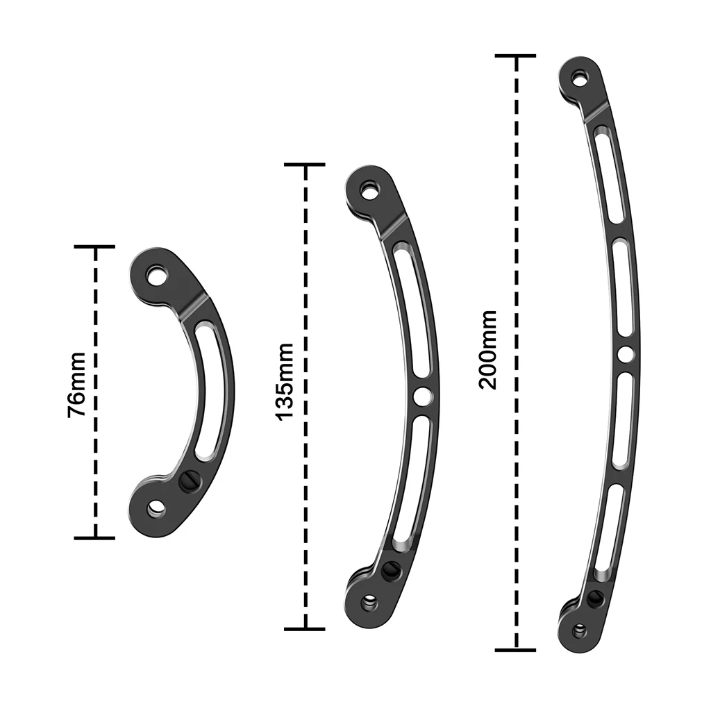 Helmarmverlängerung aus Aluminiumlegierung, gebogener Stange – Bild 4