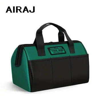 AIRAJ 13-Zoll-Werkzeugtasche für Elektriker, multifunktional, stark, langlebig, Oxford, verdickt