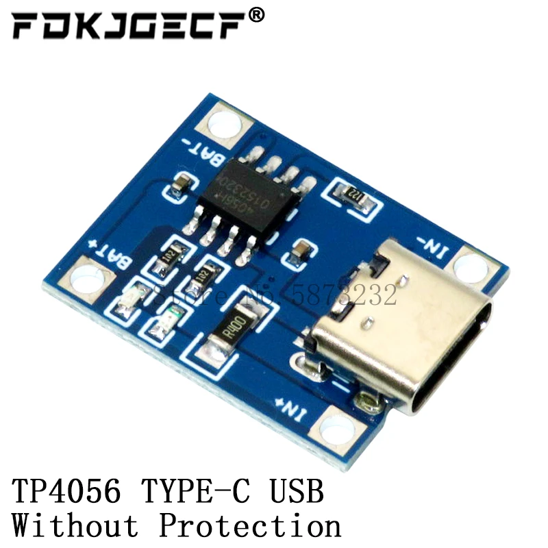 TP4056 Mit Schutz Dual Funktionen 5V 1A Mini Micro TYPE-C USB – Bild 6