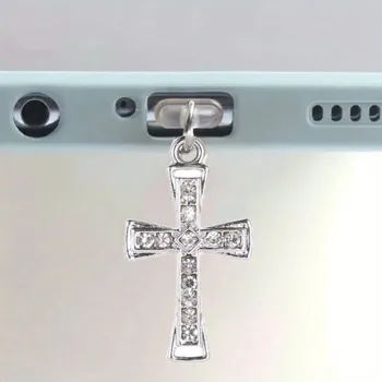 Telefon Anti Staub Stecker Charm Port Stecker Anhänger Nette Kopfhörer Jack Stopper Typ C Kappe Für iPhone