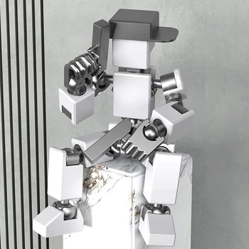 3D-Gedruckte Schaufensterpuppe mit 13 Beweglichen Gelenken, Formwandelbarer Roboter, Zubehör, Actionfiguren