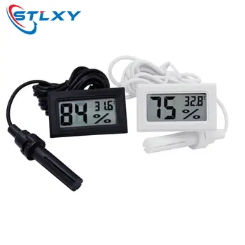 Mini LCD Digital Thermometer Hygrometer Thermostat Innen Praktischer Temperatursensor Luftfeuchtigkeitsmesser