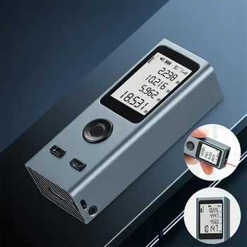 Mini-Laser-Entfernungsmesser, 30 m, hochpräzise Messung, Laser-Entfernung, 24 g, USB wiederaufladbar
