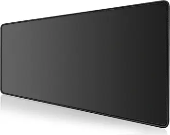 XXL Mauspad Schwarz Mousepad Gamer Lager Computer PC Schreibtisch Matte 900X400 Tastatur Anime Büro Teppich