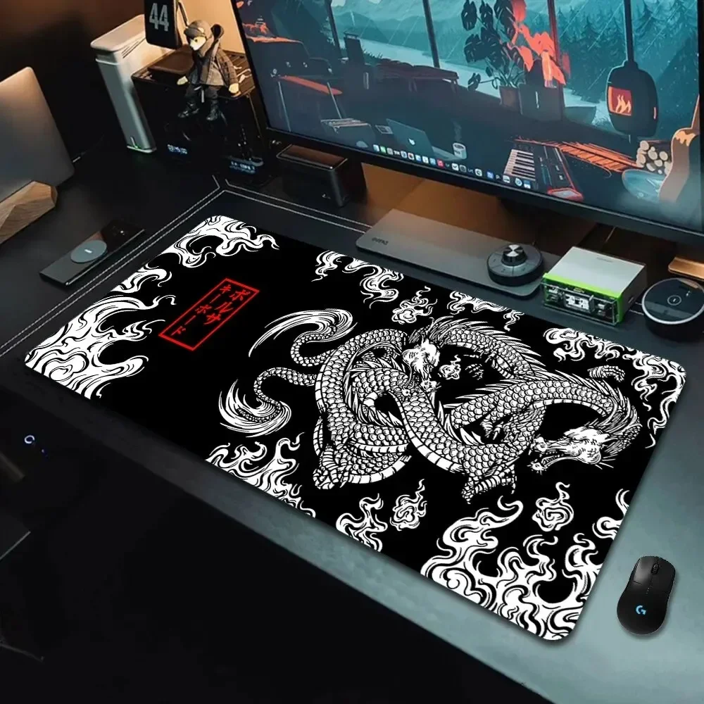 Japanisches Drachen-Gaming-Mauspad