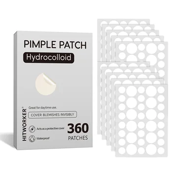 Gesicht Akne Patch Unsichtbare Hautpflege Pickel Akne Patches Entzündungshemmende Absorbieren Spot (360 Stück)