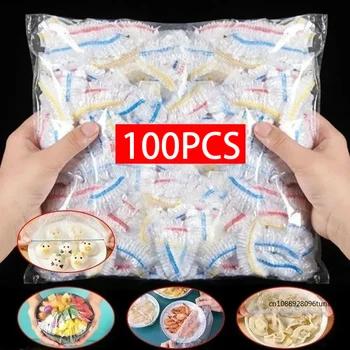 Bunte Lebensmittel Abdeckung Kühlschrank Frische-halten Taschen Lebensmittel Grade Verpackung (100 Stück)