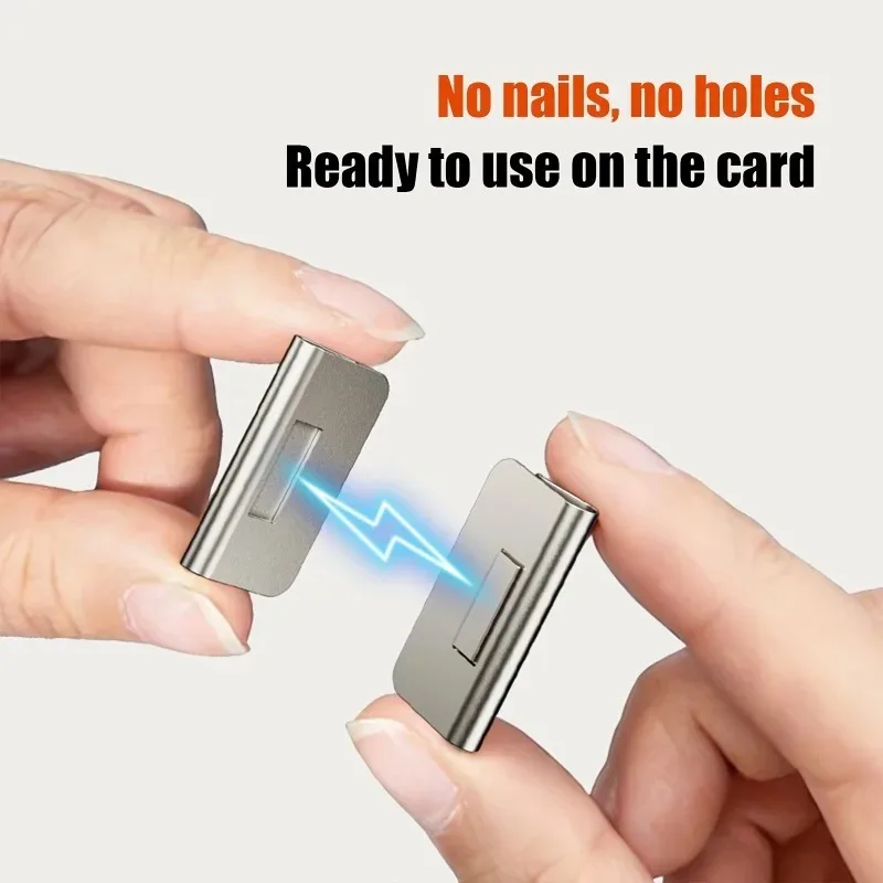 Starke magnetische Vorhangklammern, nagelfreie – Bild 5