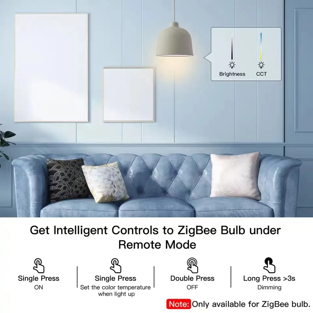 1 ~ 2 stücke Tuya ZigBee Taste Szene Schalter Intelligente – Bild 5