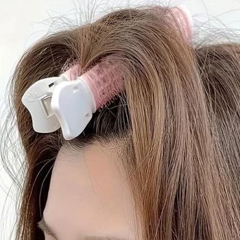 Haar rollen volumisie rende Locken wickler Wurzel clips flauschige Instant Bang hitze freie Locken wickler