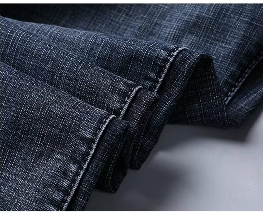 Neue Business-Herren jeans lässig gerade Stretch-Mode – Bild 5