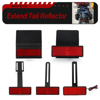 Kennzeichenhalter Teile Verlängern Schwanz Reflektor Blinker Led Kennzeichen Licht Teile Motorrad Fender