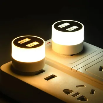 USB Licht LED USB Buch Lampe Augenschutz Leselicht Computer Leselampe Mobile Power Lade Buch Lampen Mini