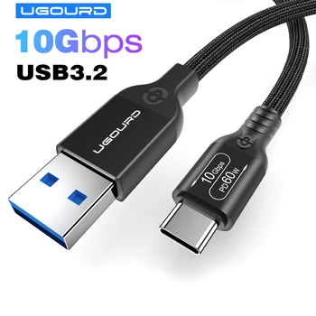 USB3.2 USB3.1 Gen2 10 Gbit/s Kabel USB-A auf USB Typ C Kabel 3A 60 W Schnellladung 10G Datenübertragungskabel