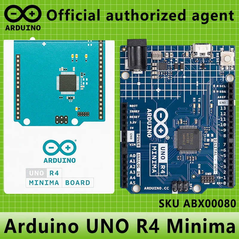 Arduino UNO R4 Minima, Renesas RA4M1, ABX00080