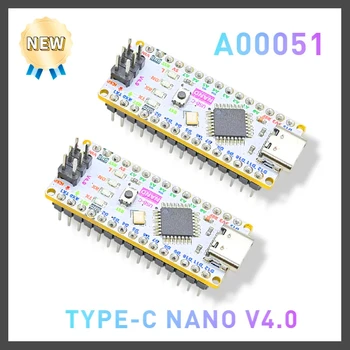 Buntes Nano V4.0-Entwicklungsboard Arduino Nano 3.0-kompatibles Board TYPE-C Ersatzmodell A00051