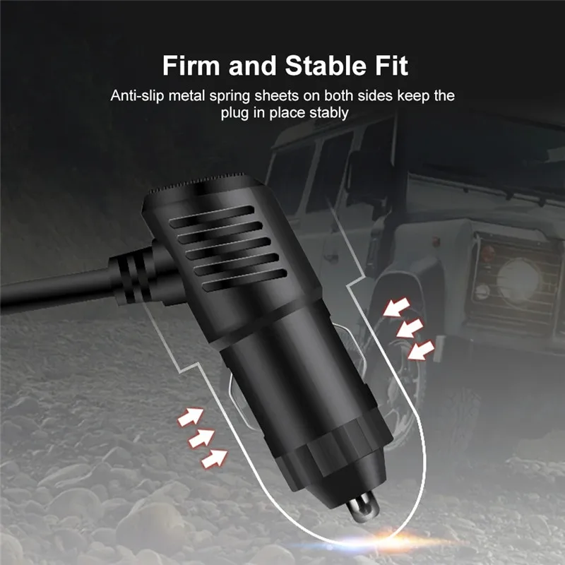 3-in-1 Zigarettenanzünder-Verteiler 120 W mit USB-C, 12/24 V – Bild 4