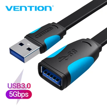 Vention USB 3.0-Verlängerungskabel, Stecker auf Buchse, Verlängerungskabel, schnelle Geschwindigkeit, USB