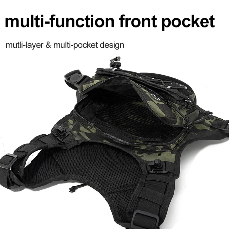 Laufbrusttasche mit Hydratationssystem für Radfahren – Bild 3