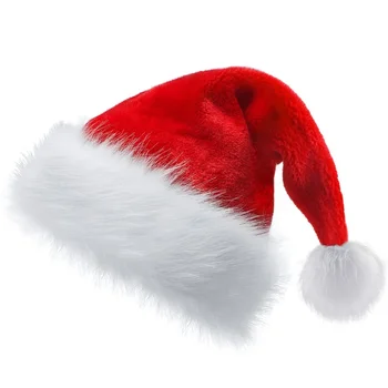 Weihnachtsmütze für Erwachsene und Kinder, Baby- und Kleinkind-Weihnachtsmannmütze für das erste Weihnachten