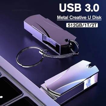 Mini Tragbare SSD Festplatte 3,0 High-speed-Flash-Laufwerk 512G USB PEN DRIVE Externe Flash speicher