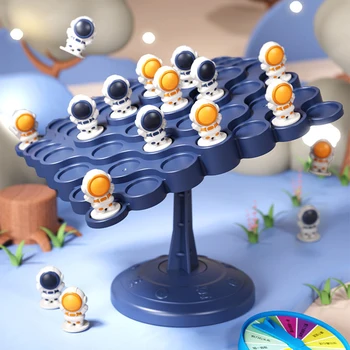 Kinder Balance Tree Brettspiel Astronauten Frosch Balance Board Tabletop Party Lustiges